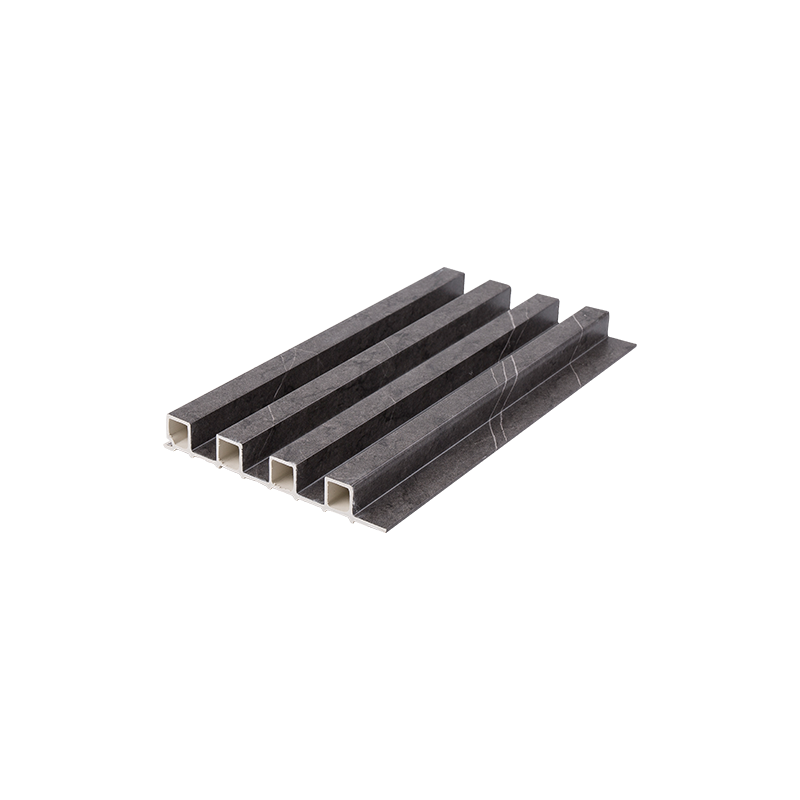 160*24mm WPC 루버 벽 패널 장식 재료