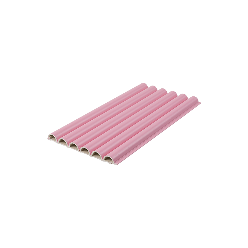 153*14mm WPC 루버 벽 패널 장식 재료