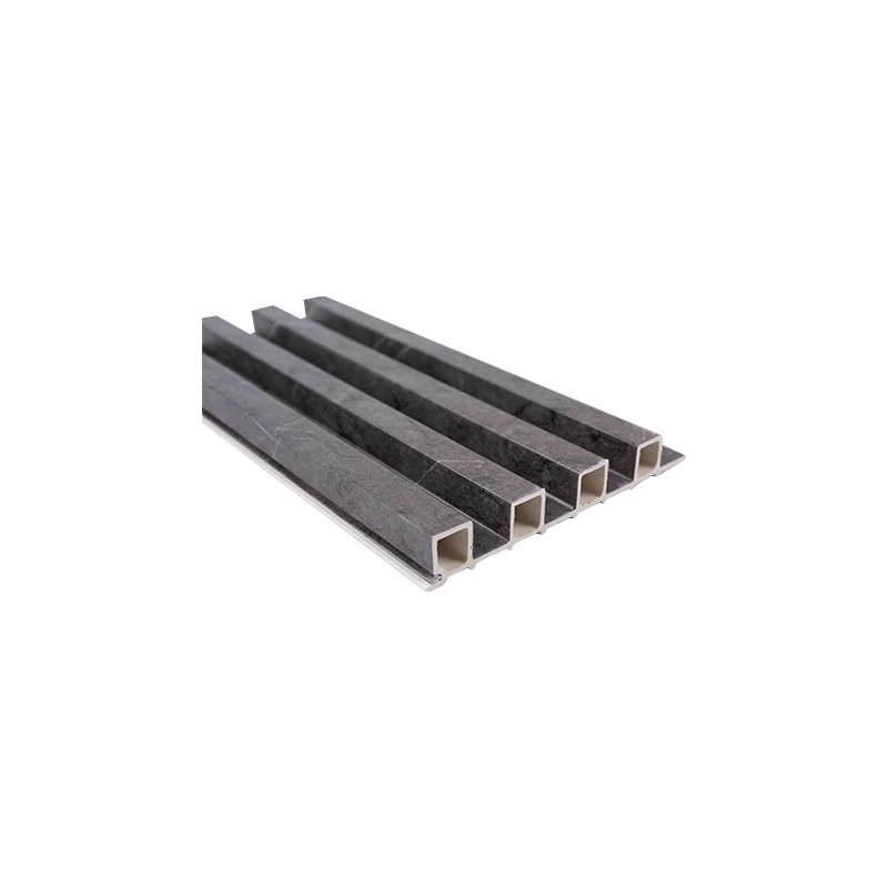 160*24mm WPC 루버 벽 패널 장식 재료