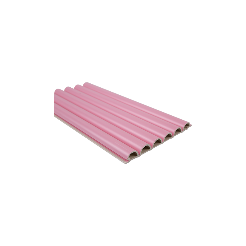 153*14mm WPC 루버 벽 패널 장식 재료